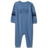 GAP Baby overal s logem Americana Tmavě modrá - 12-18M