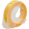 Dymo S0898162 Omega, 9mm x 3m, biela tlač / žltý podklad, kompatibilná páska