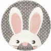 Merinos Kiddy bunny koberec aj vo variante ako kruh od 80x150cm grey Veľkosť: 120(kruh)