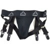 Winnwell Hokejový suspenzor s podvazky Black JR (Varianta: XL, Velikost výrobce: 75)