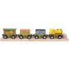 Bigjigs Rail Drevené vláčiky - Safari vlak