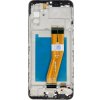 LCD + dotyk + predný kryt pre Samsung Galaxy A02s A025F, black