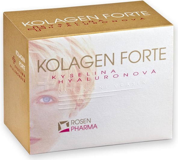RosenPharma Kolagen Forte+ Kyselina hyaluronová 180 ks od 26,17 € -  Heureka.sk