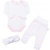 3-dielna bavlnená dojčenská súprava New Baby Lili - 86 (12-18m)