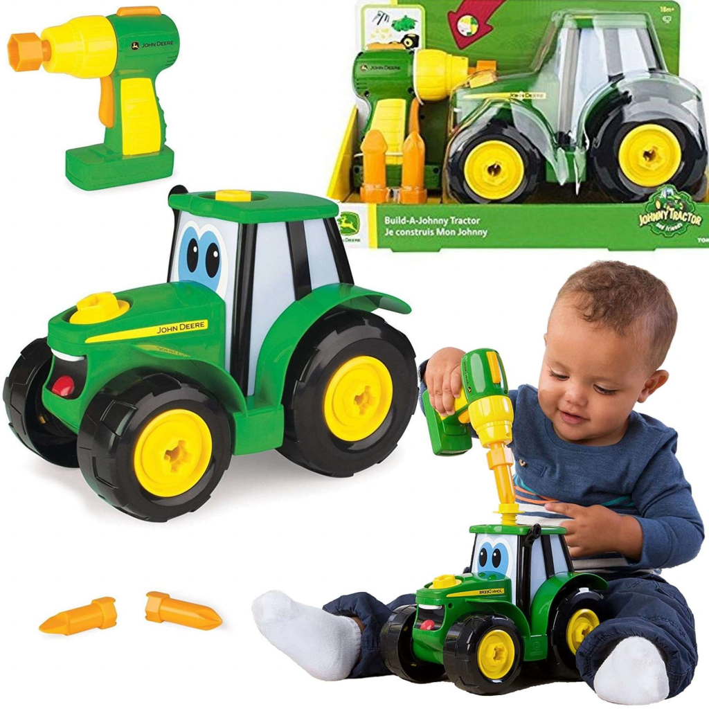 Tomy John Deere Postav si svoj traktor Johny