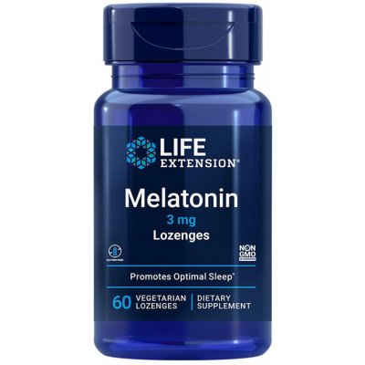 Life Extension Melatonin 3 mg 60 Cucavá tableta