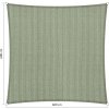 Lazy Momo Slnečný Štvorec shadow 6,0 x 6,0 m Farba: Moonstone zelená