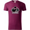 Apalucha chalupa - Tričko z organickej bavlny - 3XL ( Fuchsiová )