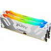 Kingston DDR5 Fury Renegade White RGB 32GB 2x16GB 6400MHz CL32 DIMM On-Die ECC XMP 1.4V KF564C32RWAK2-32