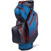 Nepremokavý bag Sun Mountain H2NO Staff 2022 Bag na vozík (Cart bag) Waterproof Navy/Červená