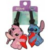 Štítek na zavazadla Lilo a Stitch Stitch a Angel 2ks