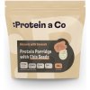 Protein&Co Proteínová kaša s chia 480 g Zvoľ príchuť: Kokos s mandľou