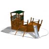 Playground System Detské ihrisko zostava so šmykľavkou z agátu - Archa