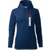 Hasiči zdravotník - Mikina dámská Cape s kapucí - 2XL ( Polnočná modrá )