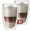 MAXXO Poháre cafe latte 2 x 380 ml