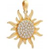 Zlatnictvo.sk Zlatý prívesok slnko PRI25507