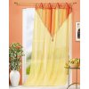 HOME WOHNIDEEN záclona metráž 25174 vyska 175 cm 092 svetlozltozelena s okrovym zinilovym vlaknom (7,10 m)