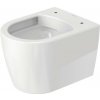 Duravit ME by Starck - Závesné WC Compact, Rimless, biela 2530090000