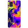 Picasee silikónový prehľadný obal pre Samsung Galaxy A71 A715F - Burn