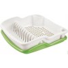 ODKVAPÁVAČ UH 39 X 39 X 11 CM KRÉMOVO/ZELENÝ BRIO TONTARELLI