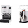 Gaggia New Classic E24 BC, white + Eureka Mignon Perfetto, CR chrome