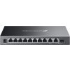 TP-Link OMADA switch ES210GMP (9xGbE,1xGbE/SFPcombo,8xPoE+,123W, fanless)