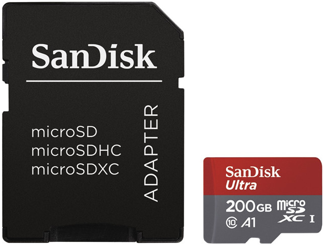 SanDisk microSDXC 200GB UHS-I U1 SDSQUAR-200G-GN6MA od 32,61 € - Heureka.sk