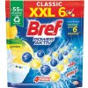 Bref WC Závesné guličky Power Aktiv Lemon 6ks