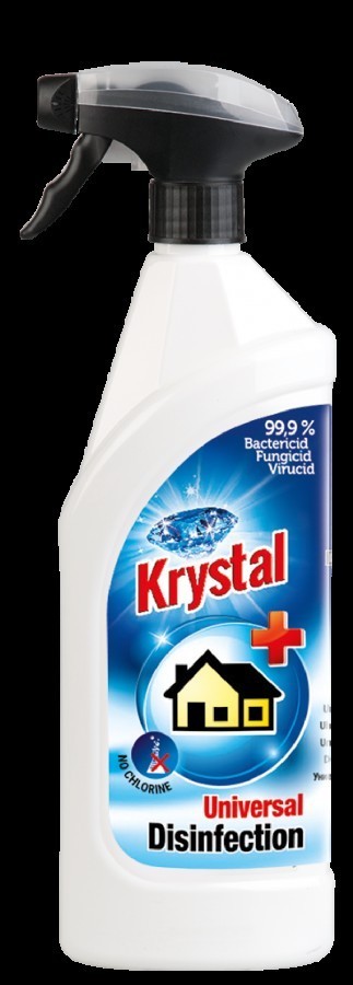 Krystal univerzálna dezinfekcia s mechanickým rozprašovačom 750 ml od 2,29  € - Heureka.sk