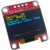 LaskaKit OLED displej 128x64 0.96 I²C žltá-Modrá