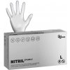 Espeon Nitrilové rukavice NITRIL SPARKLE 100 ks, nepudrované, perleťovo strieborné, 4.0 g Velikost: L