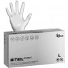 Espeon Nitrilové rukavice NITRIL SPARKLE 100 ks, nepudrované, perleťovo strieborné, 4.0 g Veľkosť: L