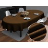 Biante Oválny obrus/imitácia brúsenej kože Alcantara ALC-017 Hnedý hrdzavý 120x180 cm