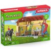 Schleich 42485 Stáj pro koně s příslušenstvím
