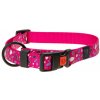Karlie Obojek ASP Mix&Match růžový motiv CHIP velikost M 40-55cm 20mm