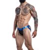 Cut4men - Jockstrap Desire Blue Leatherette L