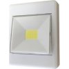 LED batériové svietidlo - vypínač S-3538 3W biele