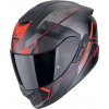 Prilba Scorpion EXO-1400 Evo II Air INTENSIO Matt Black Red Veľkosť: XS (53-54 cm)