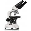 Mikroskop Bresser RESEARCHER Bino 40-1000x (Achromatické objektívy, WF10x okuláre, LED osvetlenie, Abbe kondenzor)
