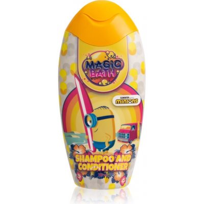 Minions Magic Bath Shampoo & Conditioner šampón a kondicionér pre deti 200 ml