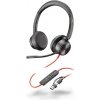 Poly Blackwire 8225 MS Teams náhlavní souprava, USB-C/A adaptér, stereo 8X225AA HP
