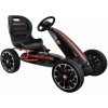 LeanToys Abarth Gokart s pedálmi, EVA kolesá, čierna