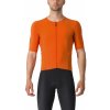 Castelli Premio Black, Orange rust Veľkosť: XL Komfortný, pánsky, letný dres