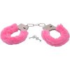 FURRY LOVE HANDCUFFS - Ružové Putá -