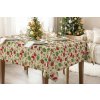 Áčko a.s. Ružomberok Vianočný obrus VTÁČIA BÚDKA, Vyberte rozmer 120 x 160 cm