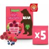 BEAR Fruit treasures berry jahoda a čučoriedka 5 x 20 g