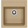Alveus Atrox - Granitový drez 47x50 cm, Quick-Close, clay 1149197