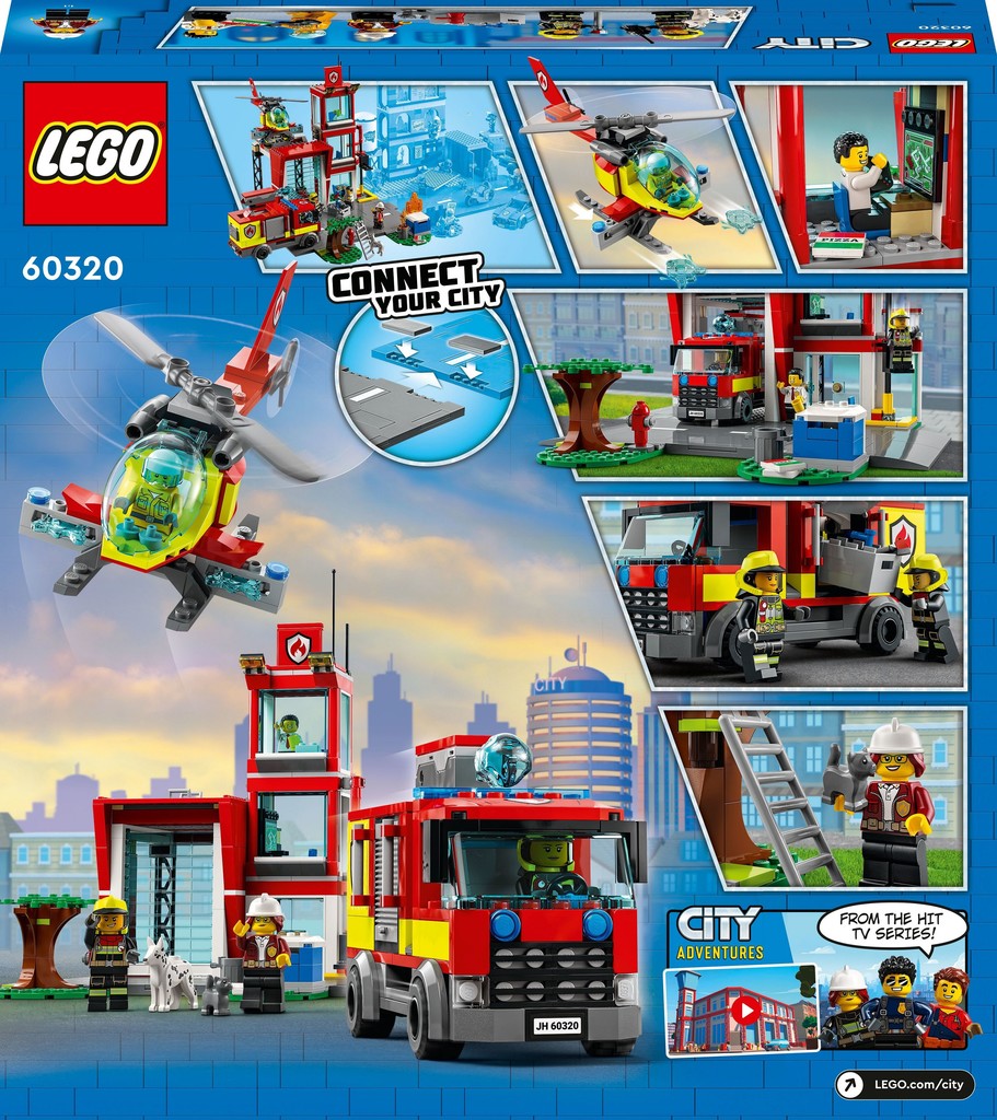 LEGO® City 60320 Hasičská stanica od 42,5 € - Heureka.sk