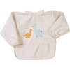 Saro Baby Waterproof Bib with Sleeves podbradníček Sand 1 ks