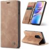 Knižkové puzdro OnePlus 8 Pro hnedá farba